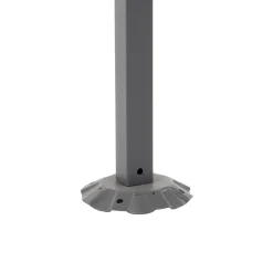 Gazebo Veranda con telo Grigio 2,5x3 metri