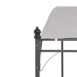 Gazebo Veranda con telo Grigio 2,5x3 metri
