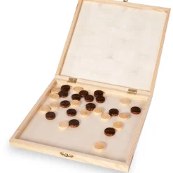 Gioco da tavolo 2 in 1 in legno Dama & Tris