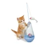 Gioco per Gatti Cat Tumbler Toy con Pallina e Topolino Oscillante