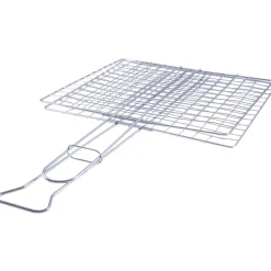 Graticola Bombata in filo cromato 40x45 cm