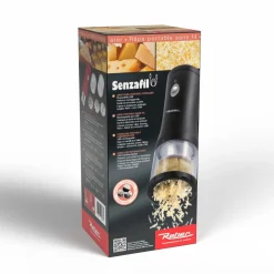 Grattugia Elettrica Cordless Ricaricabile USB Senzafilo Black