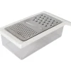 Grattugia in Acciaio Inox con Vaschetta 850 ml