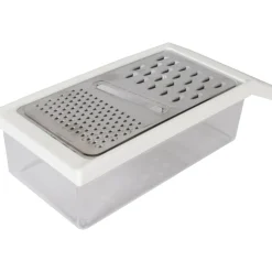 Grattugia in Acciaio Inox con Vaschetta 850 ml