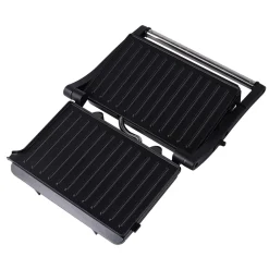 Griglia Elettrica Multifunzione con Apertura 180° 1000 Watt