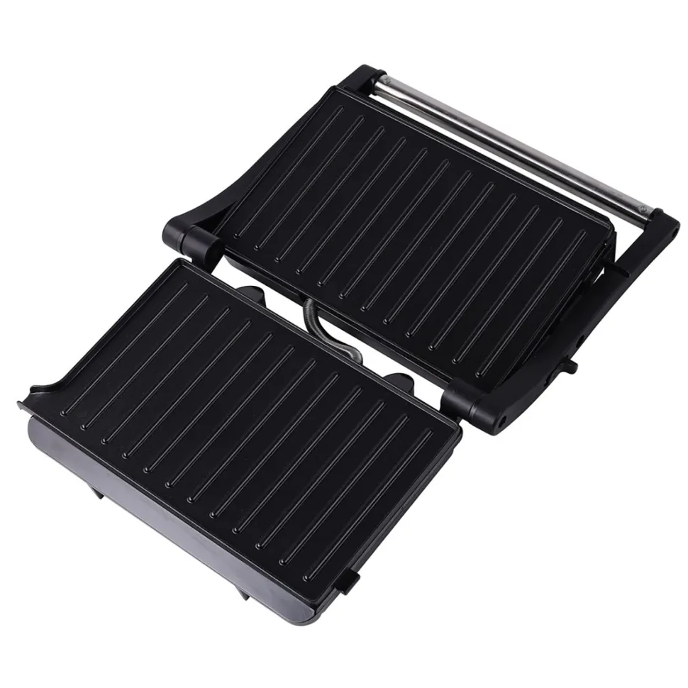 Griglia Elettrica Multifunzione con Apertura 180° 1000 Watt