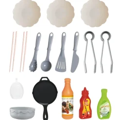 Griglia Smoky BBQ con Effetto Fumo, Suoni e 36 Accessori