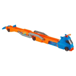 Hot Wheels City Speed Track Transporter Camion Pista con Lanciatore