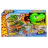 Hot Wheels City T-Rex Battaglia Infuocata – Playset con Macchinina 1:64
