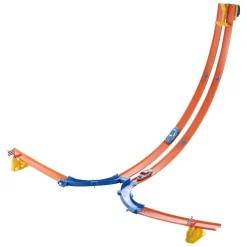 Hot Wheels Piste per Macchinine da Rally, Playset con Due Veicoli Assortiti