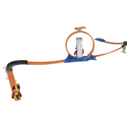 Hot Wheels Piste per Macchinine da Rally, Playset con Due Veicoli Assortiti