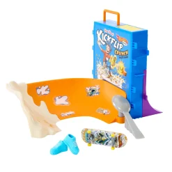 Hot Wheels Tony Hawk Skate Cereal Bowl Set con Fingerboard