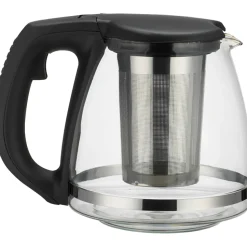 Infusiera in Vetro Borosilicato 1,2 Litri con Filtro in Acciaio Inox