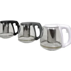Infusiera in Vetro Borosilicato 1,2 Litri con Filtro in Acciaio Inox