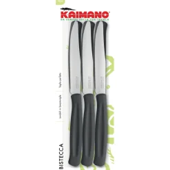Kaimano Coltello bistecca Nero Serie Dinamik