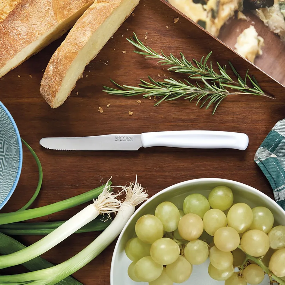 Kaimano Coltello da tavola Bianco Serie Dinamik