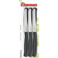 Kaimano Coltello da tavola Nero Serie Dinamik