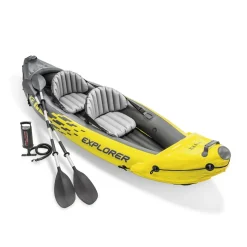 Kayak Gonfiabile Explorer™ K2 2 Posti con Remi e Pompa