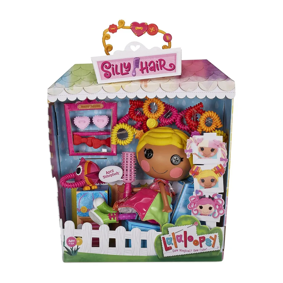 Lalaloopsy Silly Hair Bambola April Sunsplash con Accessori
