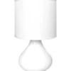 Lampada da comodino Bianca h26 cm