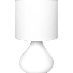 Lampada da comodino Bianca h26 cm