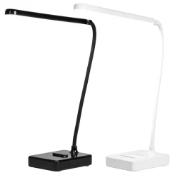 Lampada da Scrivania LED con Stand Smartphone e Ricarica USB