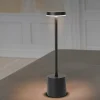 Lampada da tavolo a Led Touch Dimmerabile Ricaricabile Sotylia Black