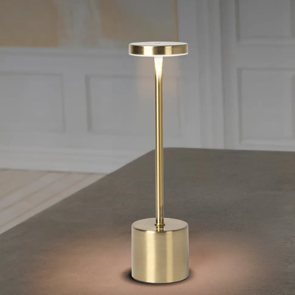 Lampada da tavolo a Led Touch Dimmerabile Ricaricabile Sotylia Gold