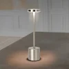 Lampada da tavolo a Led Touch Dimmerabile Ricaricabile Sotylia Grey