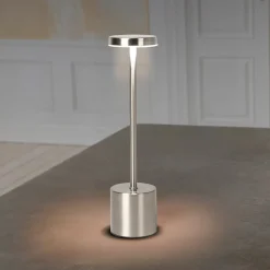 Lampada da tavolo a Led Touch Dimmerabile Ricaricabile Sotylia Grey