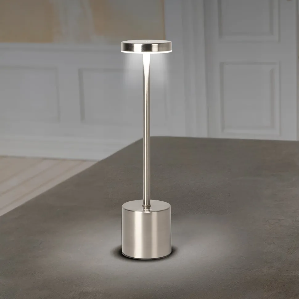 Lampada da tavolo a Led Touch Dimmerabile Ricaricabile Sotylia Grey