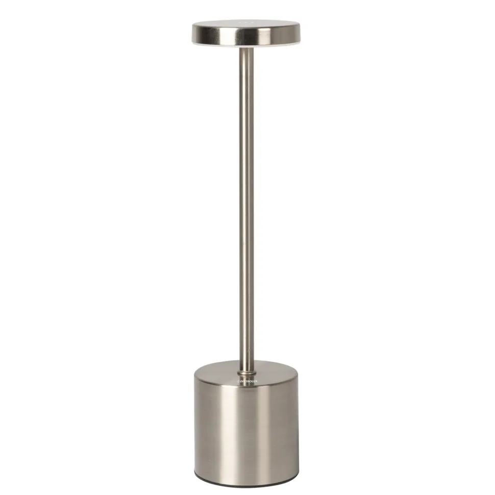 Lampada da tavolo a Led Touch Dimmerabile Ricaricabile Sotylia Grey