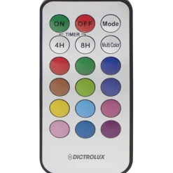 Lampada da Tavolo LED con Telecomando – 12 Colori