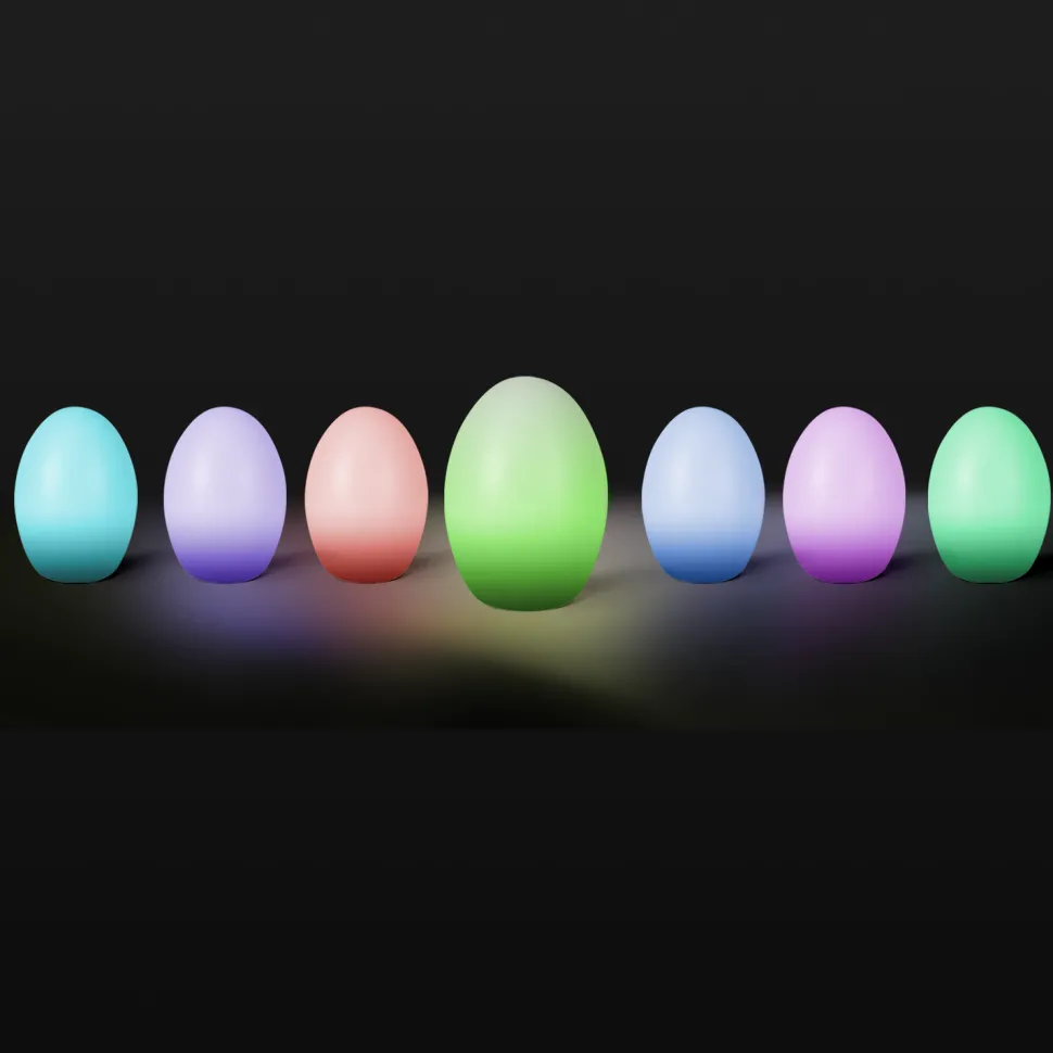 Lampada da Tavolo LED con Telecomando – 12 Colori
