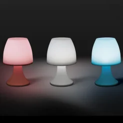 Lampada da Tavolo LED Multicolor Senza Filo h19 cm