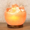 Lampada di Sale Rosa dell'Himalaya Dimmerabile 3 kg