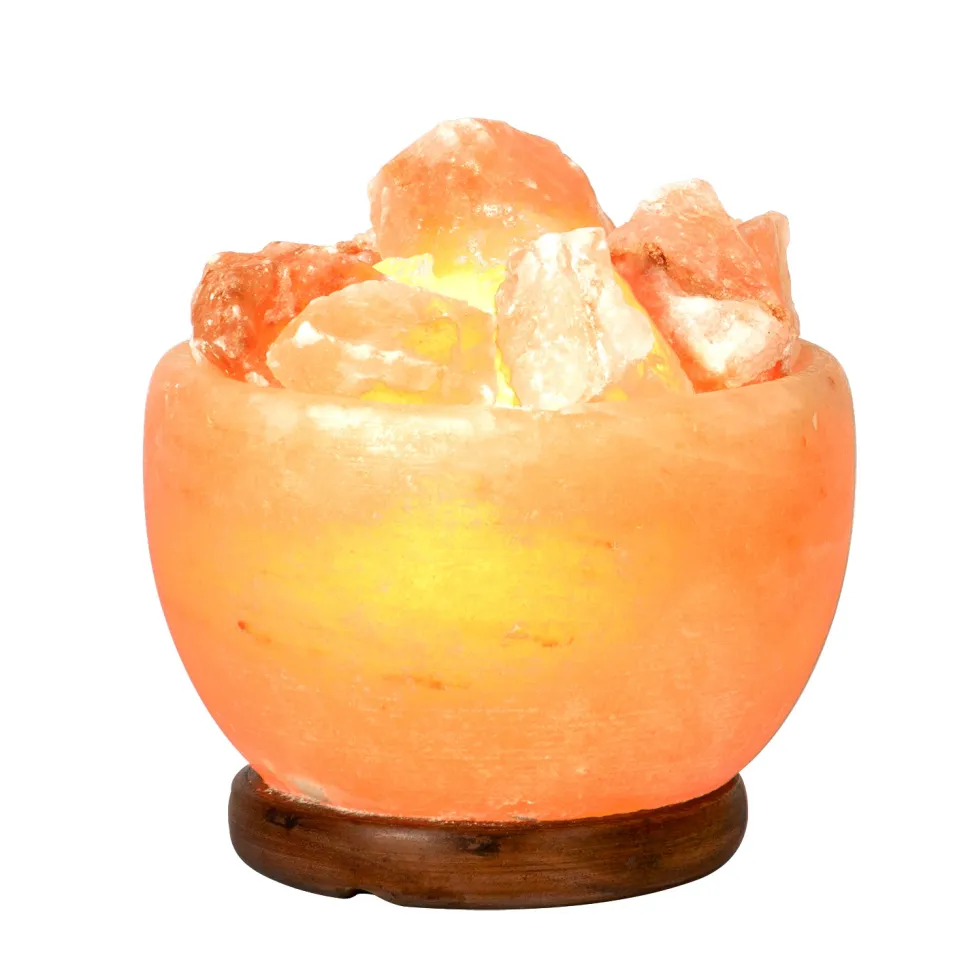 Lampada di Sale Rosa dell'Himalaya Dimmerabile 3 kg