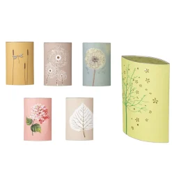 Lampada LED Secret Dream in Carta Telata Olandese h20 cm