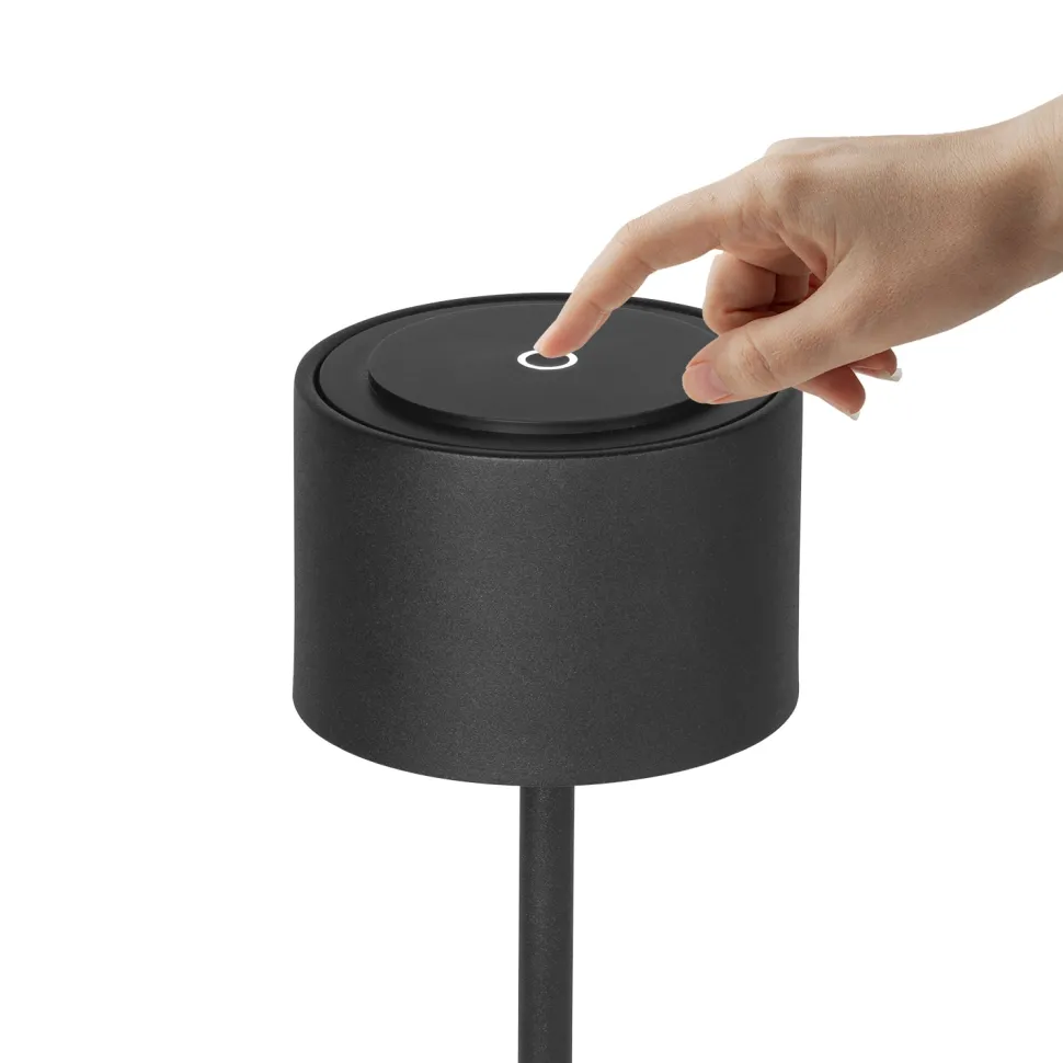 Lampada Led Touch Dimmerabile Black Nausica