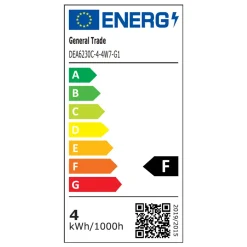Lampada Led Touch Dimmerabile Black Nausica