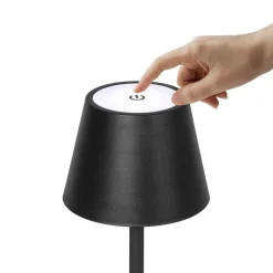 Lampada Led Touch Dimmerabile Black Penelope