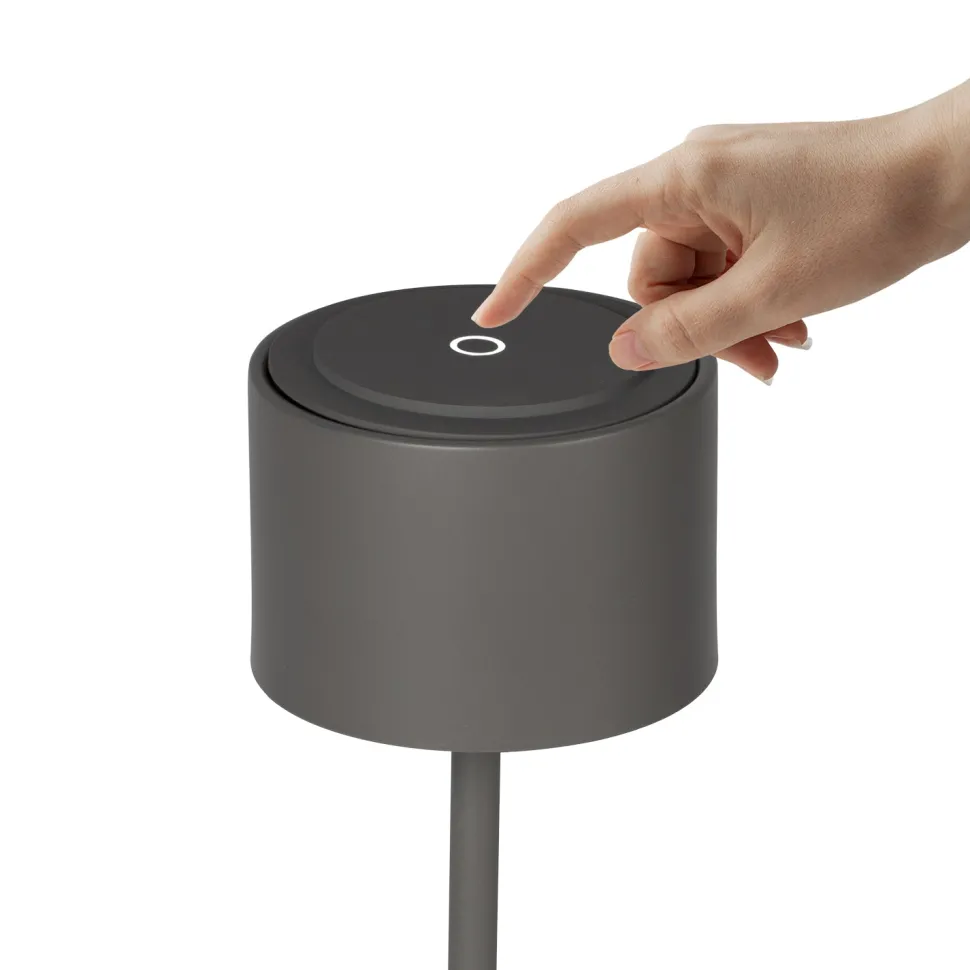 Lampada Led Touch Dimmerabile Grey Nausica