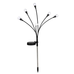 Lampada Solare Led a 6 luci h70 cm
