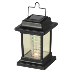Lampada Solare LED da giardino Luce Calda h14 cm