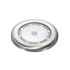 Lampada Solare LED da giardino Luce Calda diametro 6,5 cm