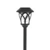 Lampada Solare Led da giardino in Plastica Luce Calda