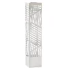 Lampada Solare Led da giardino in metallo Bianca h100 cm