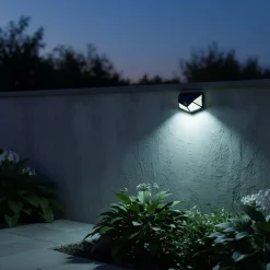 Lampada Solare LED da Parete Luce Fredda 200 lm