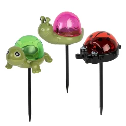 Lampada Solare Led Decorativa a Forma di Animali h14 cm