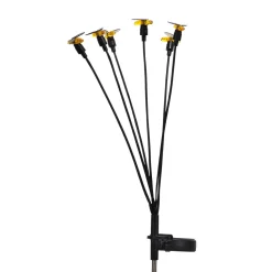Lampada Solare Led Effetto Soffione h71 cm